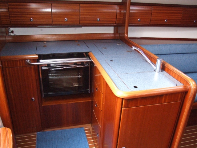  Galley on boat 